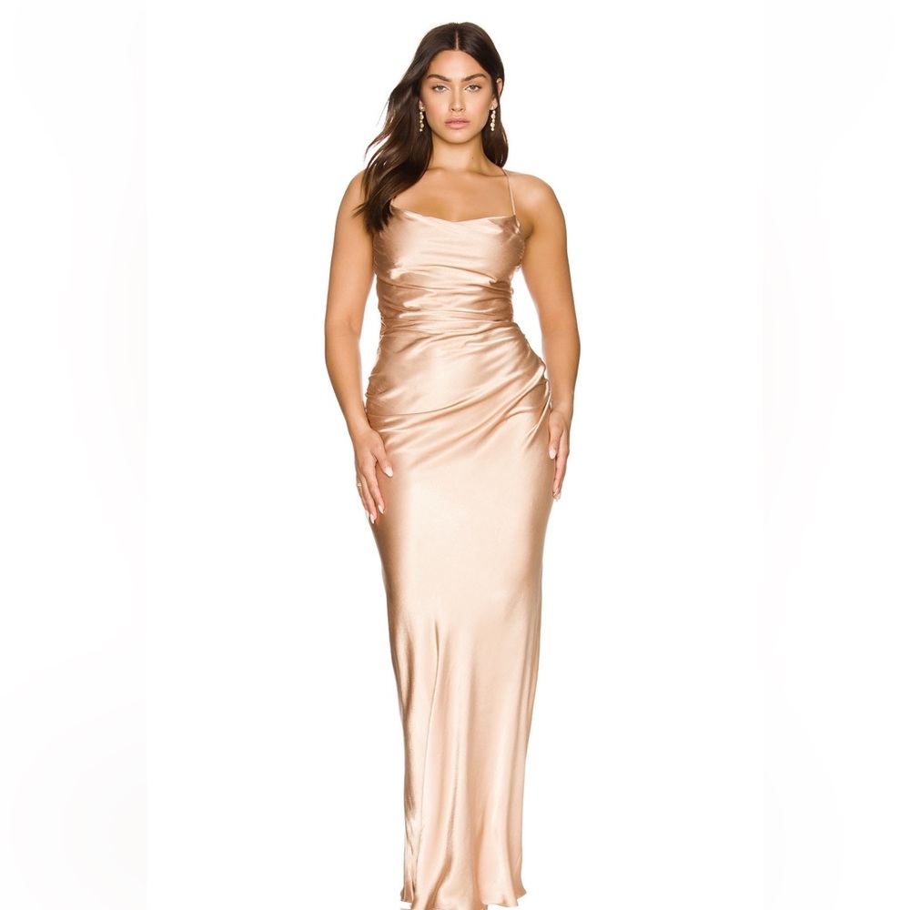 Shona Joy Tan Maxi Dress